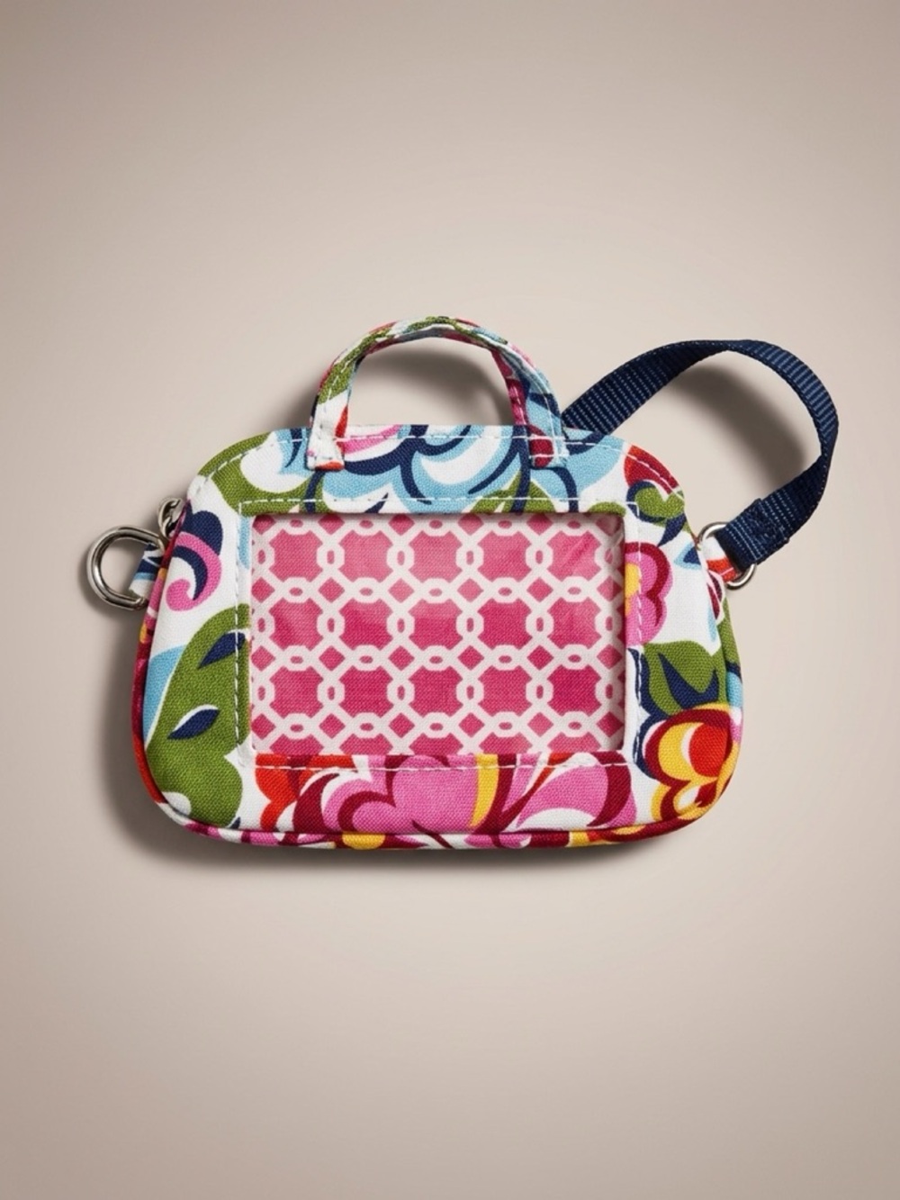 Vera. Bradley Hope Garden Multicolor coin change case for purse